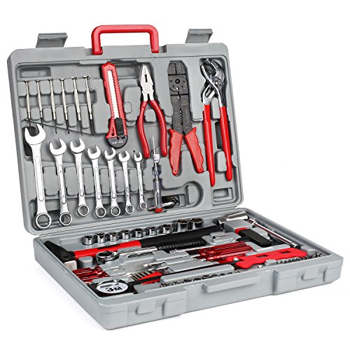 FIXKIT Juego de Herramientas 39/555 pcs, Kit de Herramientas Multifunción Universal, Maletín Herramientas Portátil con Llave, Cuchillo, Destornillador, para Hogar, Garaje, Oficina FIXKIT Juego de Herramientas 39/555 pcs, Kit de Herramientas Multifunción Universal, Maletín Herramientas Portátil con Llave, Cuchillo, Destornillador, para Hogar, Garaje, Oficina