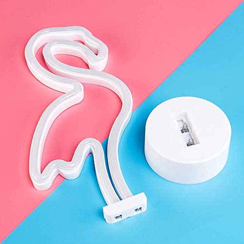 Flamenco señal de neón de luz de la noche de interior con la base del sostenedor de la batería/USB Operado sesión neón que brilla intensamente decorativo luz LED para la sala de estar dormitorio fi Flamenco señal de neón de luz de la noche de interior con la base del sostenedor de la batería/USB Operado sesión neón que brilla intensamente decorativo luz LED para la sala de estar dormitorio fi