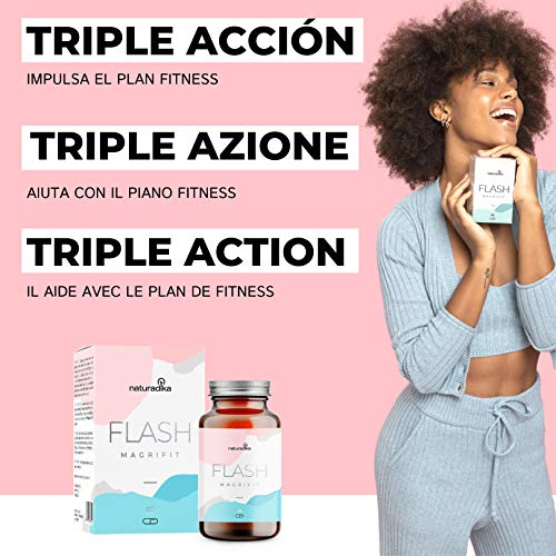 FLASH | Triple acción para potenciar el efecto de tu dieta* | Estimula (detox), activa (energizante), te ayuda a seguir tu plan de forma más relajada* | Enriquecido con Colina y Cromo | 100% natural FLASH | Triple acción para potenciar el efecto de tu dieta* | Estimula (detox), activa (energizante), te ayuda a seguir tu plan de forma más relajada* | Enriquecido con Colina y Cromo | 100% natural