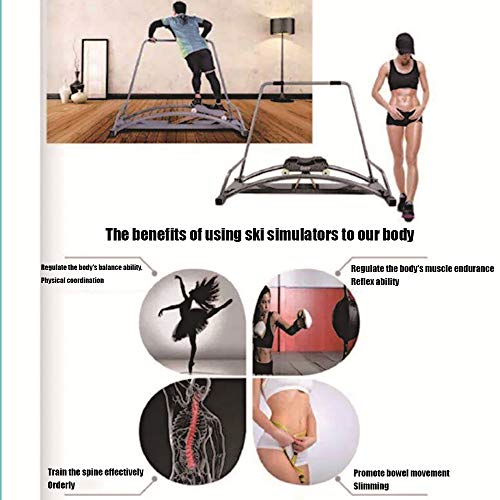 FLBTY Dispositivo De Entrenamiento De Esquí, Tabla De Snowboard, Máquina De Entrenamiento De Esquí Alpino, Equipo De Gimnasia En Interiores, Entrenador Elíptico 3D, Resistente Al Agua, Uso Duradero FLBTY Dispositivo De Entrenamiento De Esquí, Tabla De Snowboard, Máquina De Entrenamiento De Esquí Alpino, Equipo De Gimnasia En Interiores, Entrenador Elíptico 3D, Resistente Al Agua, Uso Duradero