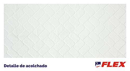 FLEX Colchón 150x190 Enrollado Foam, Espuma técnica AirVex Alta Densidad, 150 x 190 cm