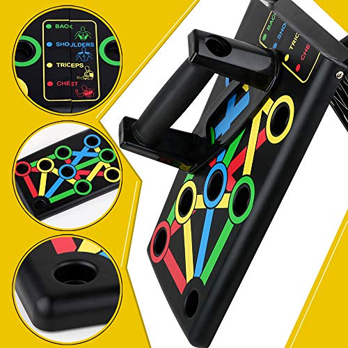 FLOFIA 14 en 1 Push Up Tabla Board Plagable Tabla Flexiones Multifuncion Push Up Board Tablero de Codos Sistema Fitness Entrenamiento de Fuerza Muscular del Cuerpo Ejercicio Gimnasio Hogar Deporte FLOFIA 14 en 1 Push Up Tabla Board Plagable Tabla Flexiones Multifuncion Push Up Board Tablero de Codos Sistema Fitness Entrenamiento de Fuerza Muscular del Cuerpo Ejercicio Gimnasio Hogar Deporte