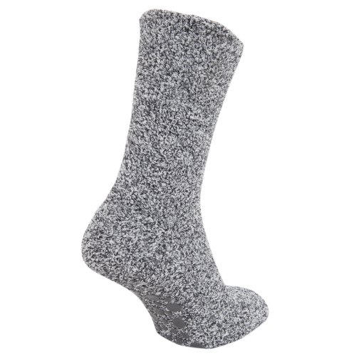 Floso – Calcetines antideslizantes para hombre, gris, EUR 40-47