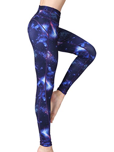 FLYILY Mallas Deportivas Mujer Pantalones impreso Leggings Deportes para Running Yoga Fitness Gym FLYILY Mallas Deportivas Mujer Pantalones impreso Leggings Deportes para Running Yoga Fitness Gym
