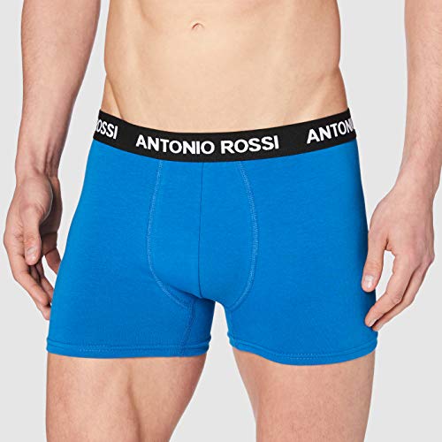 FM London Fitted Boxer para Hombre, Amarillo (Bright 06), L, Pack de 12