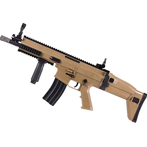 FN Spr Scar-L (Cybergun Fusil de Airsoft - Arma Larga de Bolas Calibre 6mm de Muelle - Potencia: 0.9 Julios