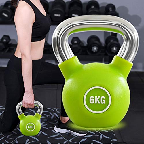 FOLA Músculo de Acero Kettlebell Hombres Mujeres Home Fitness Pesas Brazo del Entrenamiento Caldera Campana Gimnasio de Pesas Rusas (tamaño : 16kg(35.2lbs))