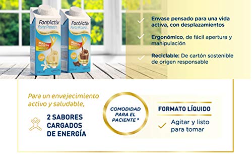 Fontactiv Forte Protein Chocolate Es Un Suplemento Nutricional Para Un Envejecimiento Activo 3 Unidades 600ml