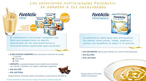 FontActiv Forte sabor Café (14 sobres x 30grs) Suplemento Nutricional para adultos y mayores - 1 o 2 sobres al día. FontActiv Forte sabor Café (14 sobres x 30grs) Suplemento Nutricional para adultos y mayores - 1 o 2 sobres al día.