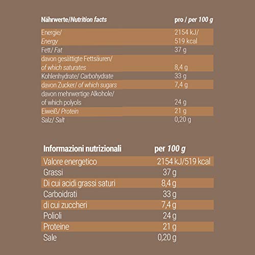 foodspring Crema Proteica, Cacao y Avellanas, Pack de 3 x 200g, Extremadamente cremosa, Con 85% menos de azúcar foodspring Crema Proteica, Cacao y Avellanas, Pack de 3 x 200g, Extremadamente cremosa, Con 85% menos de azúcar