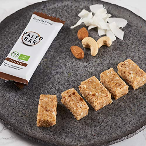 foodspring Paleo Bar Pack de 12 (Mix)