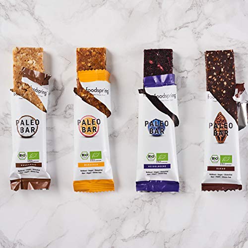 foodspring Paleo Bar Pack de 12 (Mix) foodspring Paleo Bar Pack de 12 (Mix)