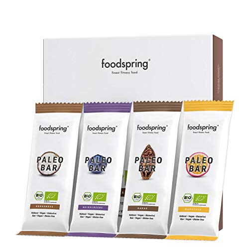foodspring Paleo Bar Pack de 12 (Mix) foodspring Paleo Bar Pack de 12 (Mix)