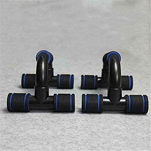 FOOING Soporte para Flexiones Push Up Bars Stand - Barras para Flexiones Gimnasio Ejercicio Formación - para Ejercicios, Gimnasio Equipo de Entrenamiento para Hombres y Mujeres (Azul)