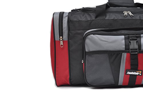 foolsGold Bolsa Deportiva 60 cm, 50 litros - Rojo foolsGold Bolsa Deportiva 60 cm, 50 litros - Rojo