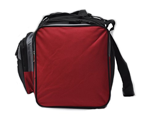 foolsGold Bolsa Deportiva 60 cm, 50 litros - Rojo