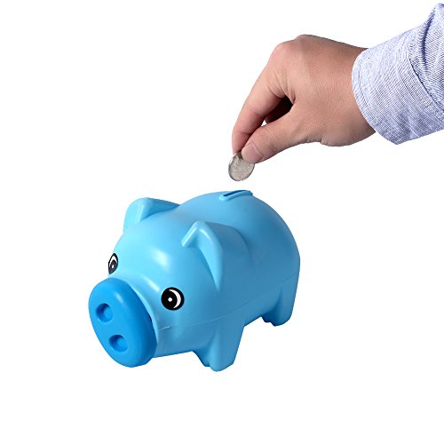 Forma de Dibujos Animados de Cerdo Hucha, Hucha con Forma de Cerdo Moneda de plástico Lindo Bank Moneda Cash Collectible Ahorro Caja Kids Regalo Forma de Dibujos Animados de Cerdo Hucha, Hucha con Forma de Cerdo Moneda de plástico Lindo Bank Moneda Cash Collectible Ahorro Caja Kids Regalo