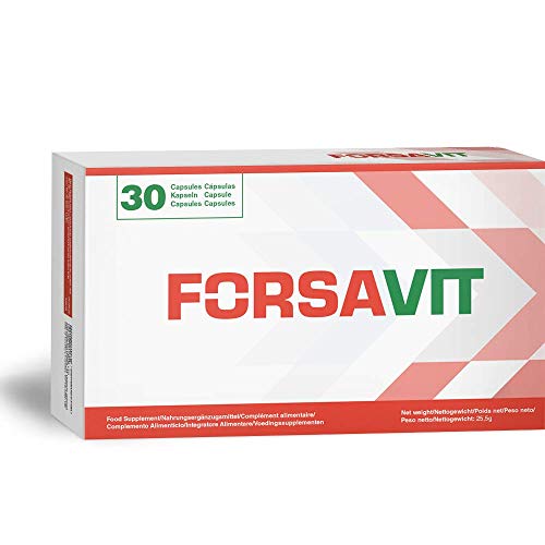 Forsavit ® | Resistencia y Potencia | Sin Contraindicaciones | 30 Cápsulas