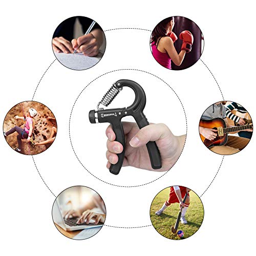 Fortalecedores de Mano Mancuernas con Dedos para Fortalecer la muñeca y el Agarre, Agarre de Fuerza de la Mano Rango de 5 kg a 60 kg Fortalecedores de Mano Mancuernas con Dedos para Fortalecer la muñeca y el Agarre, Agarre de Fuerza de la Mano Rango de 5 kg a 60 kg