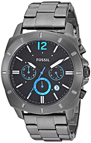 Fossil Privateer Sport Reloj de Cuarzo multifunción de Acero Inoxidable para Hombre