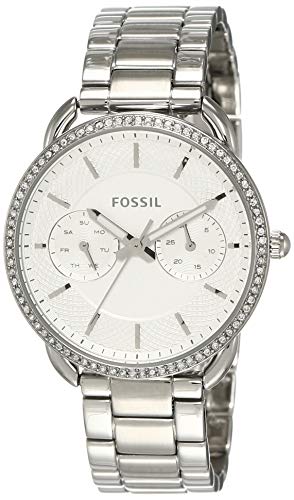 Fossil Reloj Analogico para Mujer de Cuarzo con Correa en Acero Inoxidable ES4262