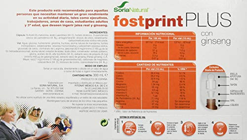 Fostprint Complemento Energético con Ginseng - 300 ml