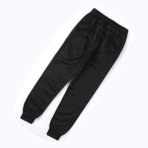 Frecoccialo Pantalones de chándal para hombre de algodón deportivo Slim Fit, pantalones de chándal para hombre con cordón de ejercicio de gimnasio negro/rojo XL Frecoccialo Pantalones de chándal para hombre de algodón deportivo Slim Fit, pantalones de chándal para hombre con cordón de ejercicio de gimnasio negro/rojo XL