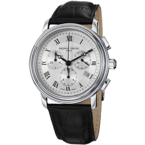 Frederique Constant FC-292MC4P6 - Reloj de Pulsera Hombre, Piel, Color Negro