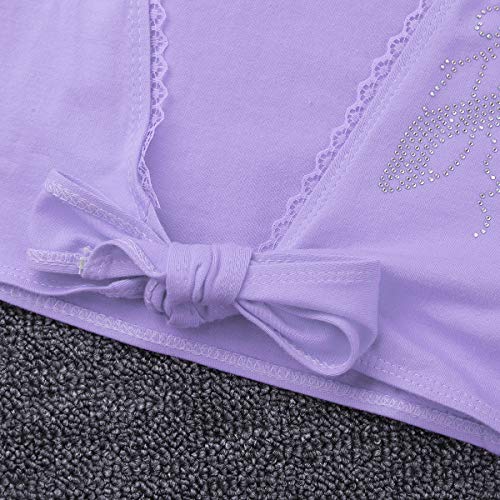 Freebily Cárdigan de Algodón con Nudo Frontal Manga Larga Chaqueta Topa para Maillots Leotardo de Danza Ballet Gimnasio Otoño para Niñas 2-12 Años Lavender 2-3 años Freebily Cárdigan de Algodón con Nudo Frontal Manga Larga Chaqueta Topa para Maillots Leotardo de Danza Ballet Gimnasio Otoño para Niñas 2-12 Años Lavender 2-3 años