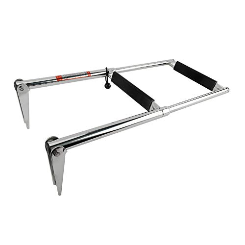 FreeTec Escalera de Acero Inoxidable para Barcos Escalera de baño telescópica Antideslizante Escalera de Piscina (con 2 peldaños) FreeTec Escalera de Acero Inoxidable para Barcos Escalera de baño telescópica Antideslizante Escalera de Piscina (con 2 peldaños)