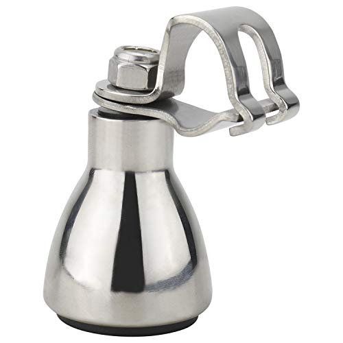 FreeTec Perilla del Volante del Barco del Deporte Marino de Acero Inoxidable Aisi 316 con Tapa de plástico, Perilla de maniobra FreeTec Perilla del Volante del Barco del Deporte Marino de Acero Inoxidable Aisi 316 con Tapa de plástico, Perilla de maniobra