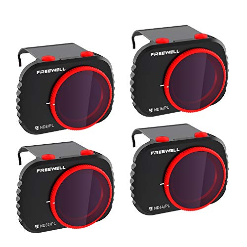 Freewell Bright Day -4K Series - Filtros de 4Paquetes Compatibles con Mavic Mini/Mini 2 Freewell Bright Day -4K Series - Filtros de 4Paquetes Compatibles con Mavic Mini/Mini 2