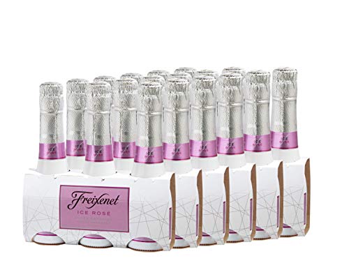 Freixenet Mini Ice Cava Rosé Pack 3 botellas de 200 ml - Lote de 6 packs - Total: 3600 ml