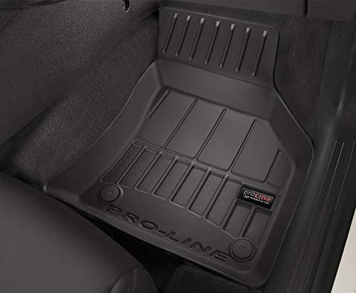 Frogum Alfombrillas de Goma 3D Pro-Line compatible con Seat Leon III Desde 2012 / compatible con VW Golf VII 2012-2019 / compatible conT-Roc Desde 2017 Frogum Alfombrillas de Goma 3D Pro-Line compatible con Seat Leon III Desde 2012 / compatible con VW Golf VII 2012-2019 / compatible conT-Roc Desde 2017
