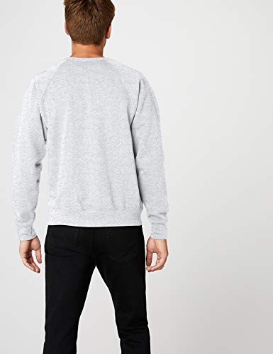 Fruit Of The Loom 62-216-0, Sudadera Para Hombre, Gris (Erika-Grau), Large Fruit Of The Loom 62-216-0, Sudadera Para Hombre, Gris (Erika-Grau), Large