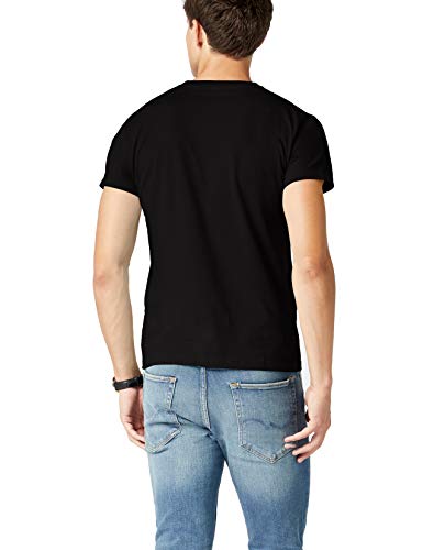 Fruit of the Loom - Camiseta Básica de Manga Corta de Calidad diseño Original Hombre Caballero (Grande (L)) (Negro) Fruit of the Loom - Camiseta Básica de Manga Corta de Calidad diseño Original Hombre Caballero (Grande (L)) (Negro)