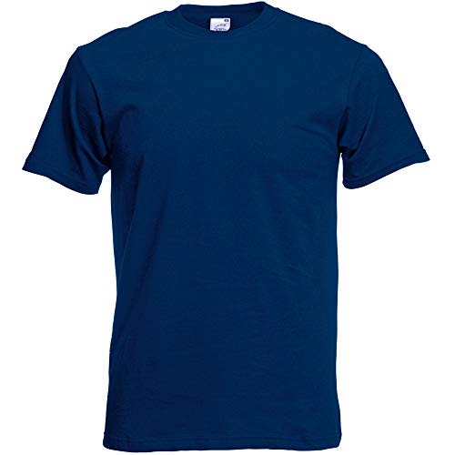 Fruit of the Loom - Camiseta Båsica de Manga Corta de Calidad diseño Original Hombre Caballero (Mediana (M)) (Naranja) Fruit of the Loom - Camiseta Båsica de Manga Corta de Calidad diseño Original Hombre Caballero (Mediana (M)) (Naranja)