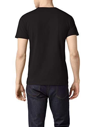 Fruit of the Loom Mens Original 5 Pack T-Shirt Camiseta, Negro (Black), Large (Pack de 5) para Hombre Fruit of the Loom Mens Original 5 Pack T-Shirt Camiseta, Negro (Black), Large (Pack de 5) para Hombre