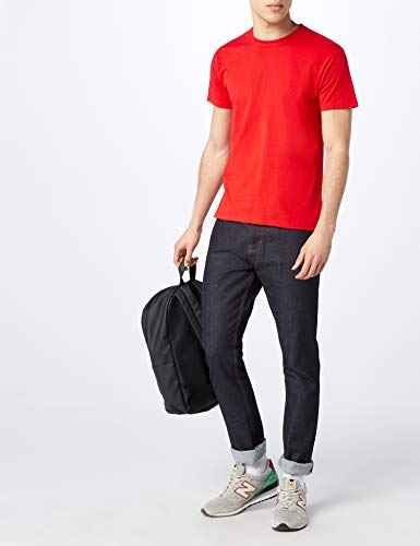 Fruit of the Loom Mens Original 5 Pack T-Shirt Camiseta, Rojo (Red), Medium (Pack de 5) para Hombre Fruit of the Loom Mens Original 5 Pack T-Shirt Camiseta, Rojo (Red), Medium (Pack de 5) para Hombre