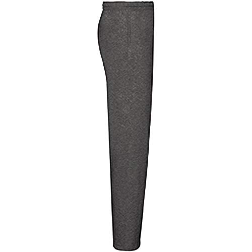 Fruit Of The Loom Pantalones de chándal para hombre gris S Fruit Of The Loom Pantalones de chándal para hombre gris S