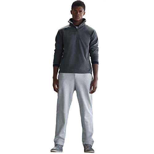 Fruit Of The Loom Pantalones de chándal para hombre gris S Fruit Of The Loom Pantalones de chándal para hombre gris S