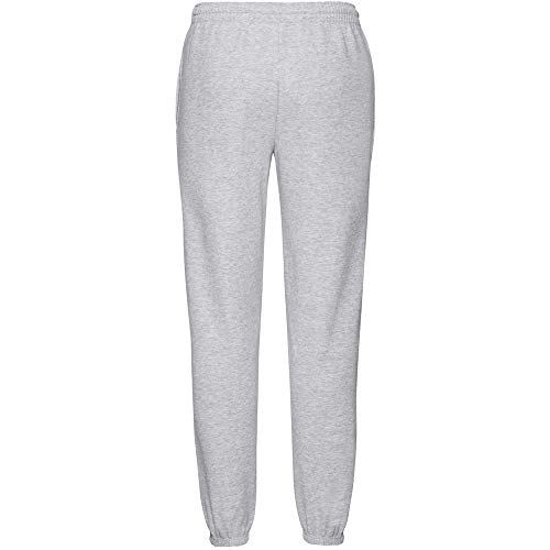 Fruit of the Loom - Pantalones de Deporte/Gimnasio/Entrenamiento para Hombre - Pantalones de Chandal Extra Grande (XL)/Gris Fruit of the Loom - Pantalones de Deporte/Gimnasio/Entrenamiento para Hombre - Pantalones de Chandal Extra Grande (XL)/Gris