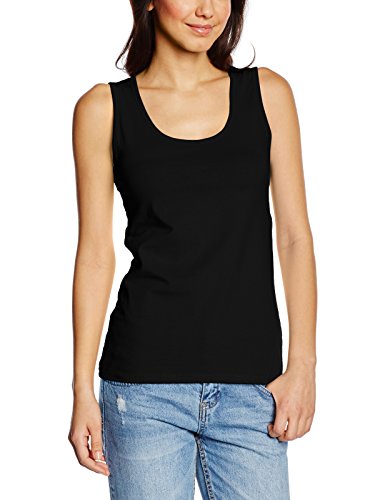 Fruit of the Loom Ss077m Camiseta, Negro, 02/07/1900 para Mujer