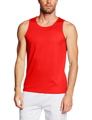 Fruit of the Loom SS116M Camiseta sin Mangas, Rojo (Red), XX-Large para Hombre Fruit of the Loom SS116M Camiseta sin Mangas, Rojo (Red), XX-Large para Hombre
