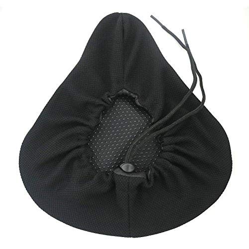 FUCNEN Funda sillin para Bicicleta estatica, Funda De Gel para Sillín De Bicicleta Grande Asiento para Bicicleta Estática, Almohadilla Ancha Suave, Almohadilla de Silla cómoda, Negro FUCNEN Funda sillin para Bicicleta estatica, Funda De Gel para Sillín De Bicicleta Grande Asiento para Bicicleta Estática, Almohadilla Ancha Suave, Almohadilla de Silla cómoda, Negro