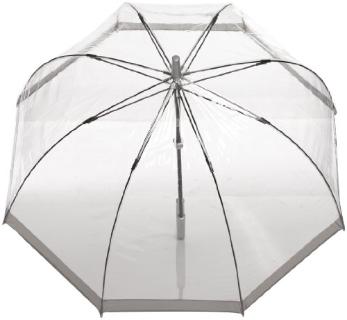 Fulton Birdcage - Paraguas Transparente Gris Fulton Birdcage - Paraguas Transparente Gris