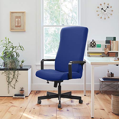 Funda de Silla de Oficina Modernas Estilo Simplista Cubiertas de la Silla de la computadora de Oficina Cubierta de la Silla Oficina removible (no Incluye Sillas) (Azul, L) Funda de Silla de Oficina Modernas Estilo Simplista Cubiertas de la Silla de la computadora de Oficina Cubierta de la Silla Oficina removible (no Incluye Sillas) (Azul, L)