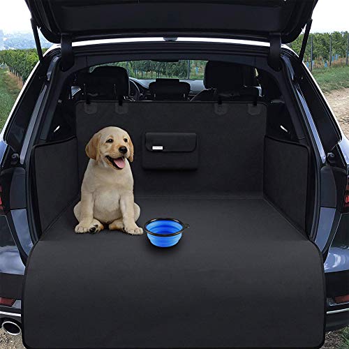 Funda para Perros para Maletero de Coche, Protección mascotas con Bolsa de transporte – impermeable lavable | Alfombrilla suave antideslizante | Cubierta Maletero | Esterilla de Protección del tronco