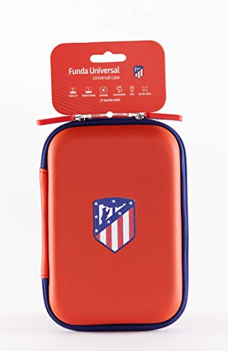 Funda Universal Atletico de Madrid para HDD, Discos Duros, Powerbank, cables, auriculares y accesorios tecnológicos. Funda Universal Atletico de Madrid para HDD, Discos Duros, Powerbank, cables, auriculares y accesorios tecnológicos.