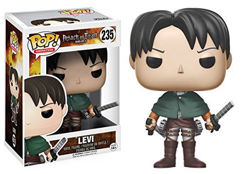 Funko- Levi Ackerman Figura de Vinilo, seria Attack on Titan (14196)